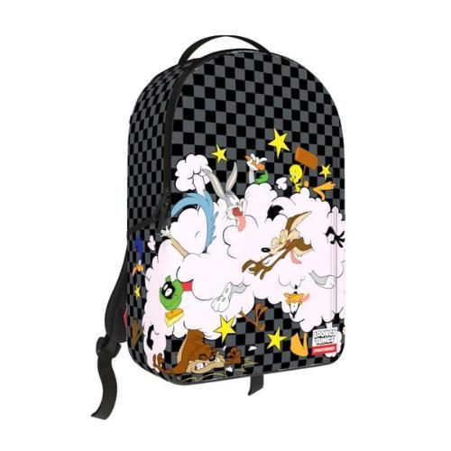 SPRAYGROUND LOONEY TUNES FIGHT CLOUD BACKPACK, Color: ASSORTED, Size: ONE