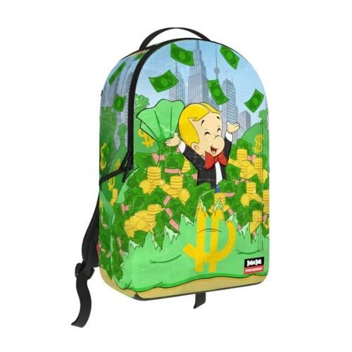SPRAYGROUND RICHIE RICH MONEY BAGS BACKPACK, Color: ASSORTED, Size: ONE
