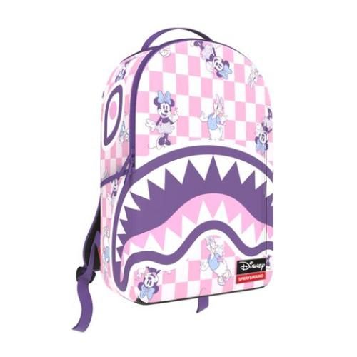 SPRAYGROUND DISNEY MINNIE AND DAISY CHECKERS BACKPACK, Color: ASSORTED, Size: ONE