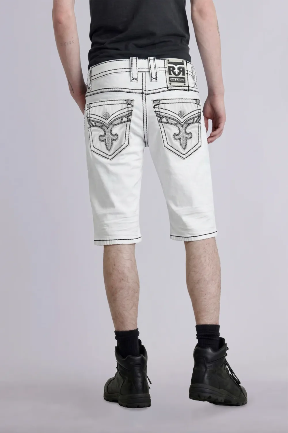 ROCK REVIVAL LYLEE DENIM SHORTS RP5762H201