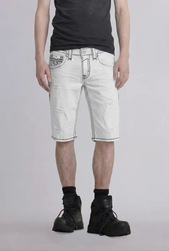 ROCK REVIVAL LYLEE DENIM SHORTS RP5762H201