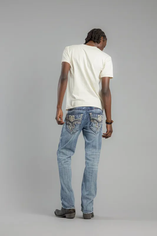 Rock Revival Richie Straight Jeans RP3836J211R