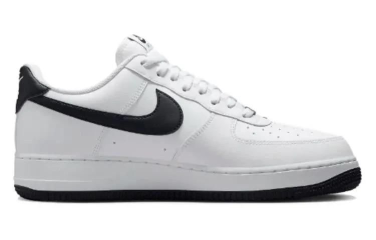 NIKE  AIR FORCE 1  SHOES WHITE/BLACK/BLACK
