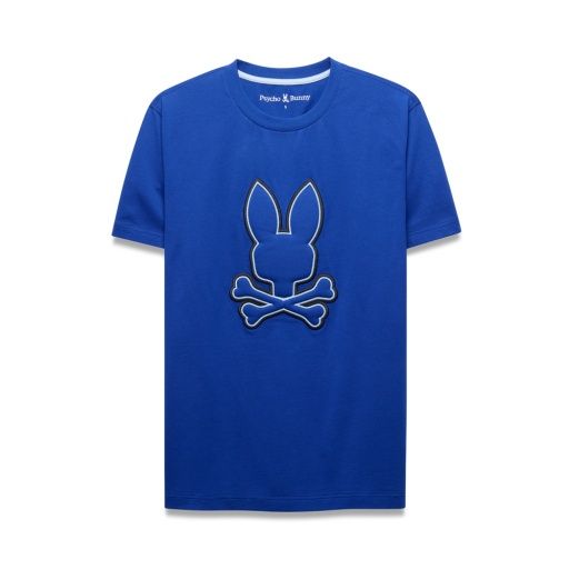 PSYCHO BUNNY BRUNO GRAPHIC TEE-SURF THE WEB, Color: SURF THE WEB, Size: 4