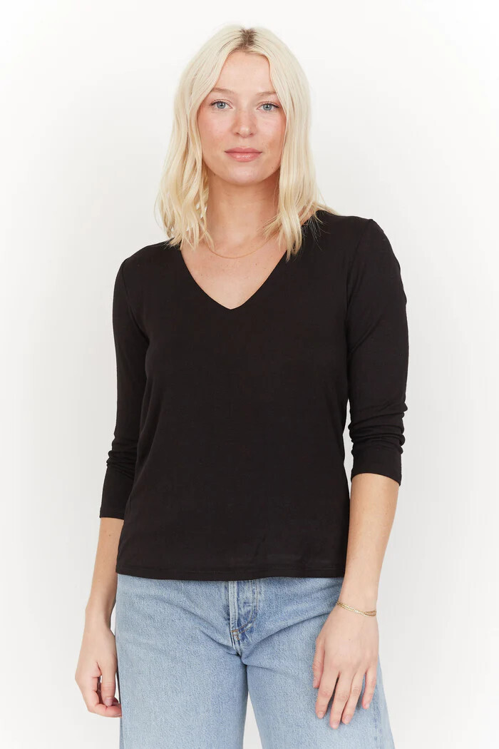 Rayon Sylvie Top, Color: Mocha, Size: Small