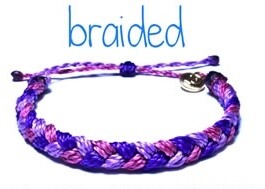 Plumeria Bitty Braid Bracelet