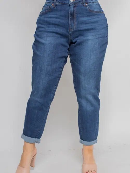 Plus mom jean