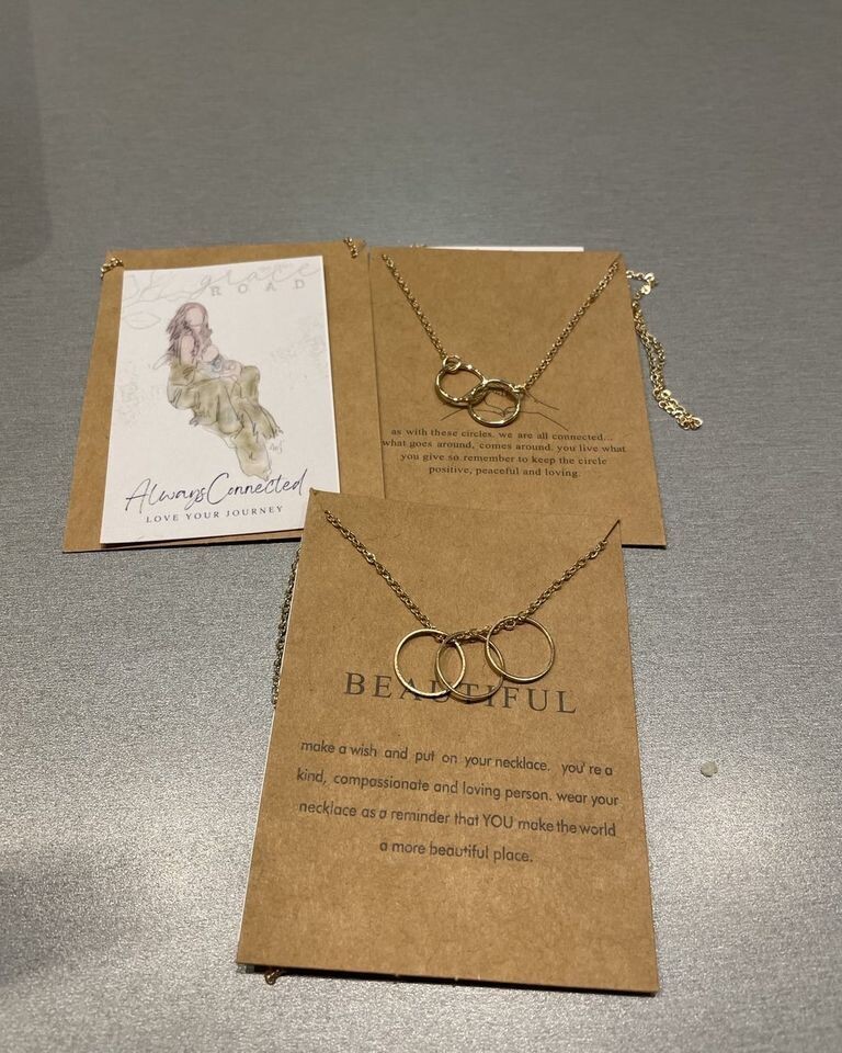 Grace Rose Carded Jewelry