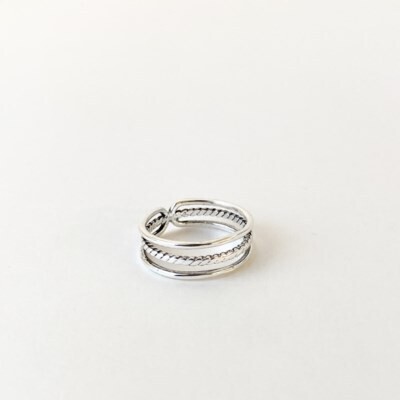 4162 Slv 3 Rings RG