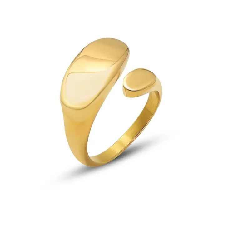 WS-Geo Ring, Color: Silver, Size: 7