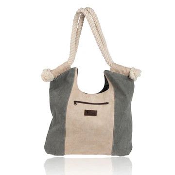 Denim Hand Bag, Color: Juniper, Size: O/S