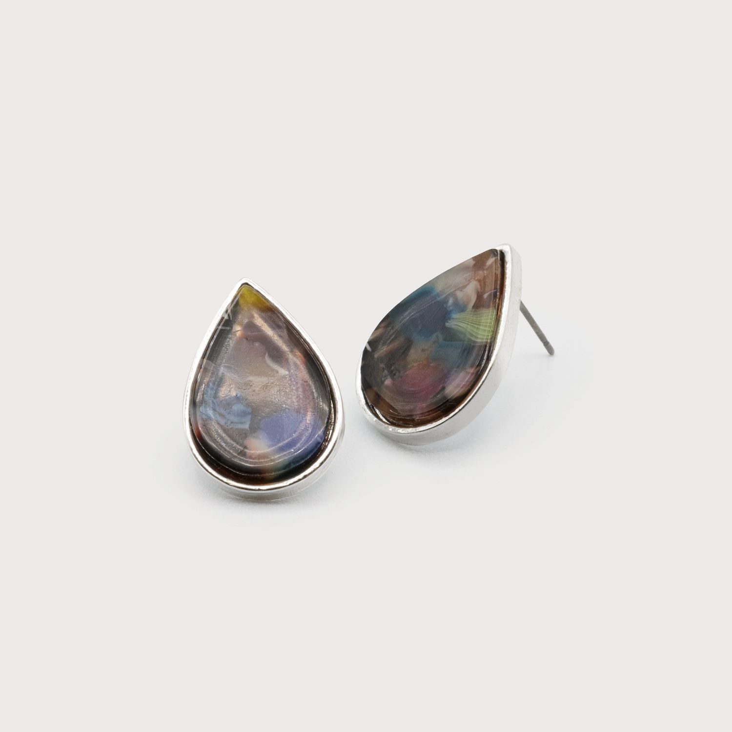 Resin Metal Studs, Color: MXB, Size: O/S