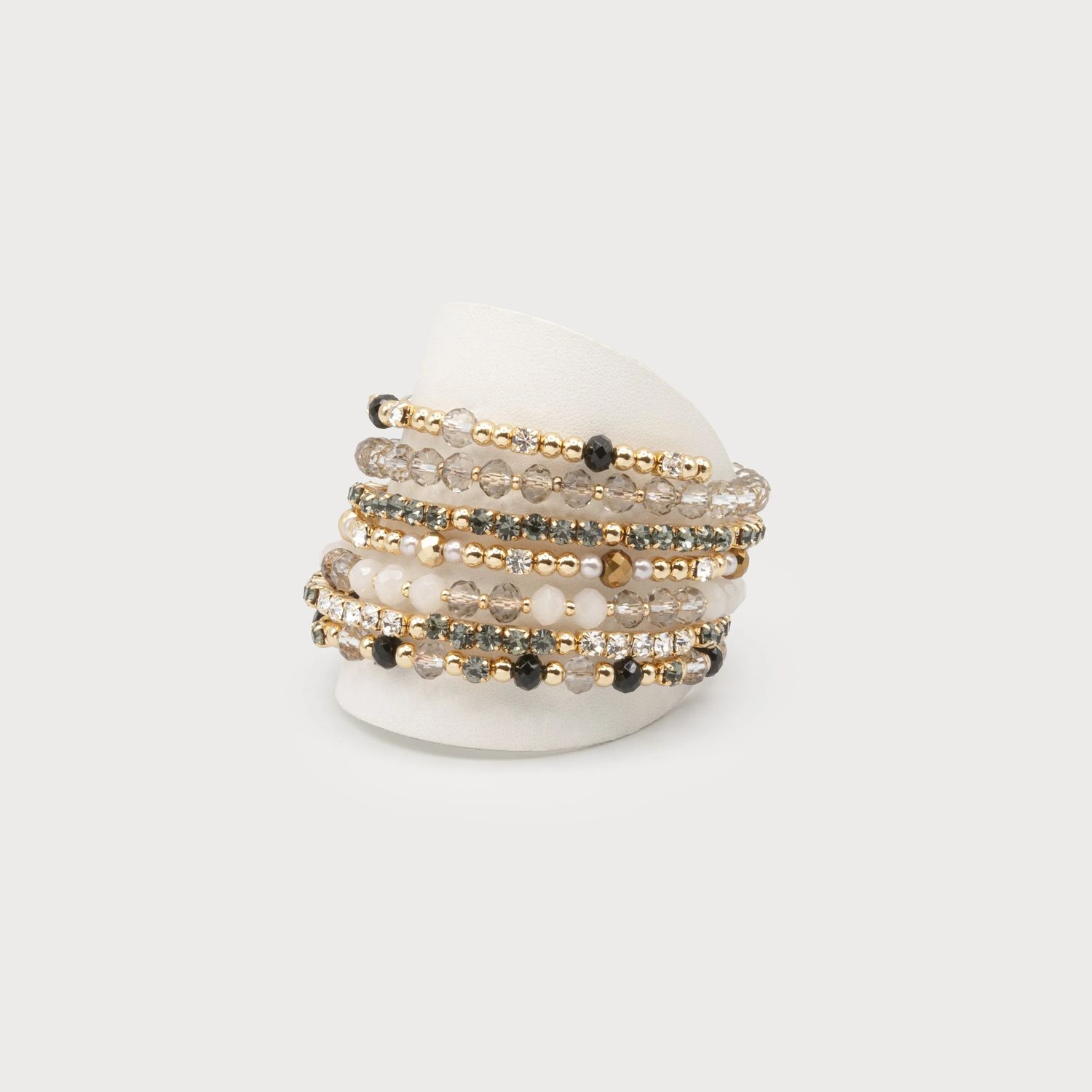 6 Row Bracelet, Color: GLD, Size: O/S
