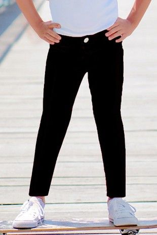 Knit Jeggings, Color: Black, Size: 4