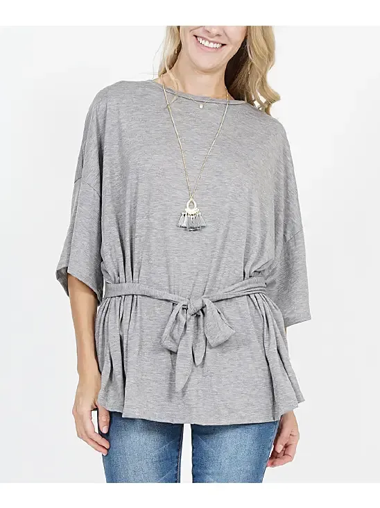 Front Tie Tunic