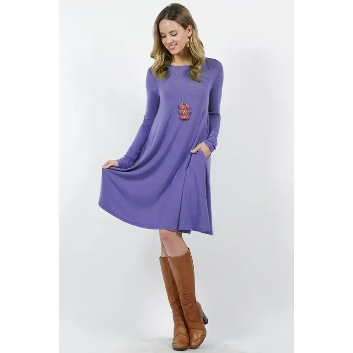 LS Flare Dress