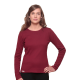 L/S Tee  Maroon  2X  1262M
