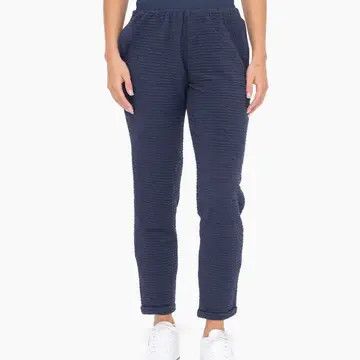 Textured Pant, Color: Navy, Size: Small