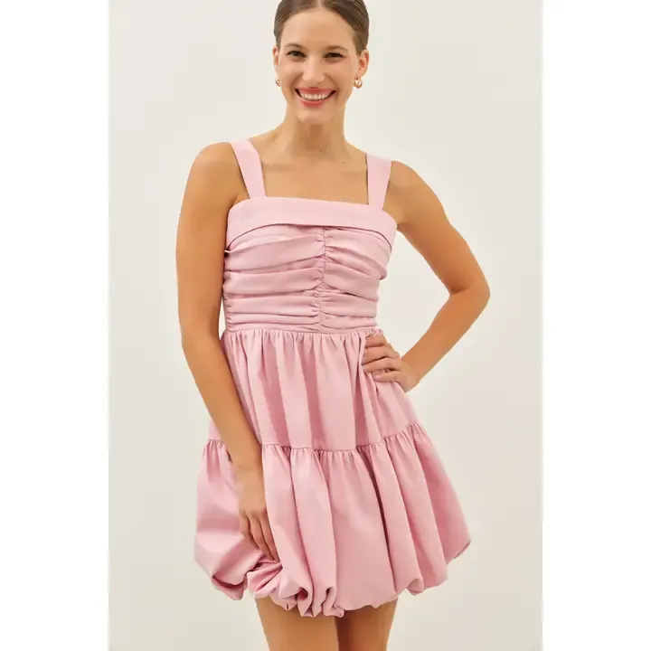 Bubble Hem Dress