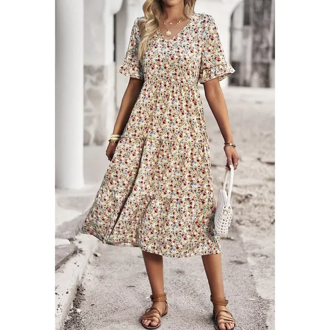 Floral Midi Dress