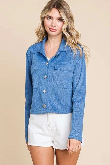 Minimal Jacket, Color: Blue/Wht, Size: Medium