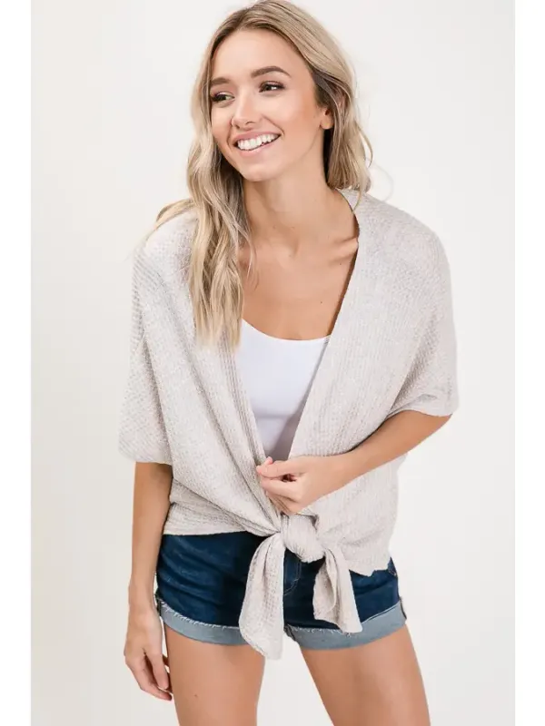 Open Front Cardigan