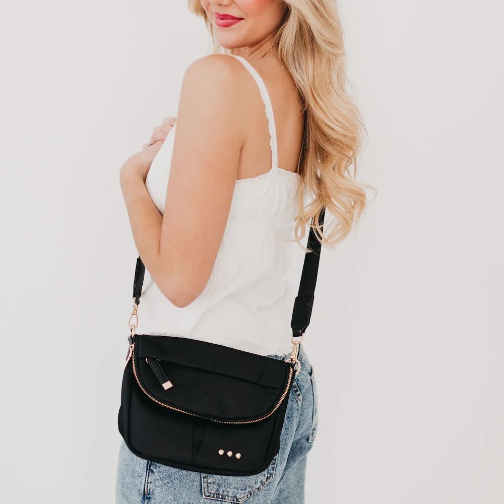 Tilly Crossbody Bag, Color: Black, Size: OS