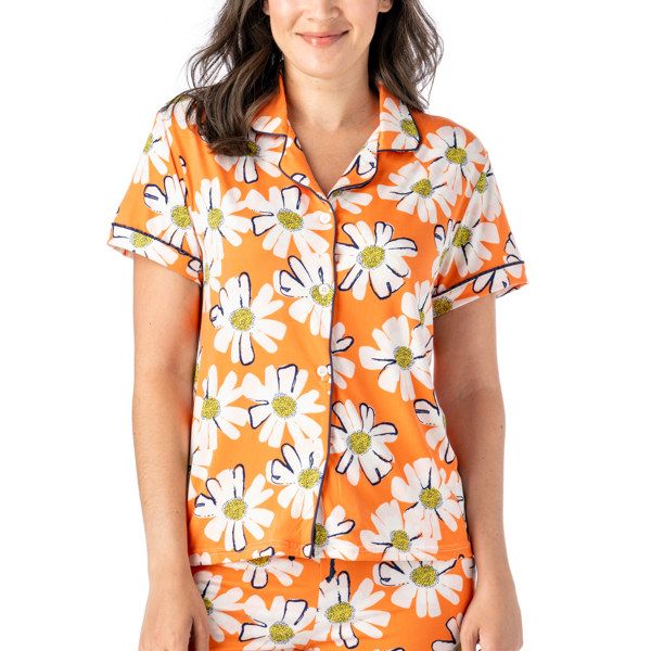 Lazy Daisy Top, Color: Orange, Size: XL/XXL