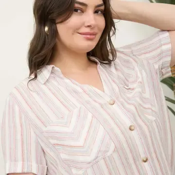Plus SS ButtonDown Strip