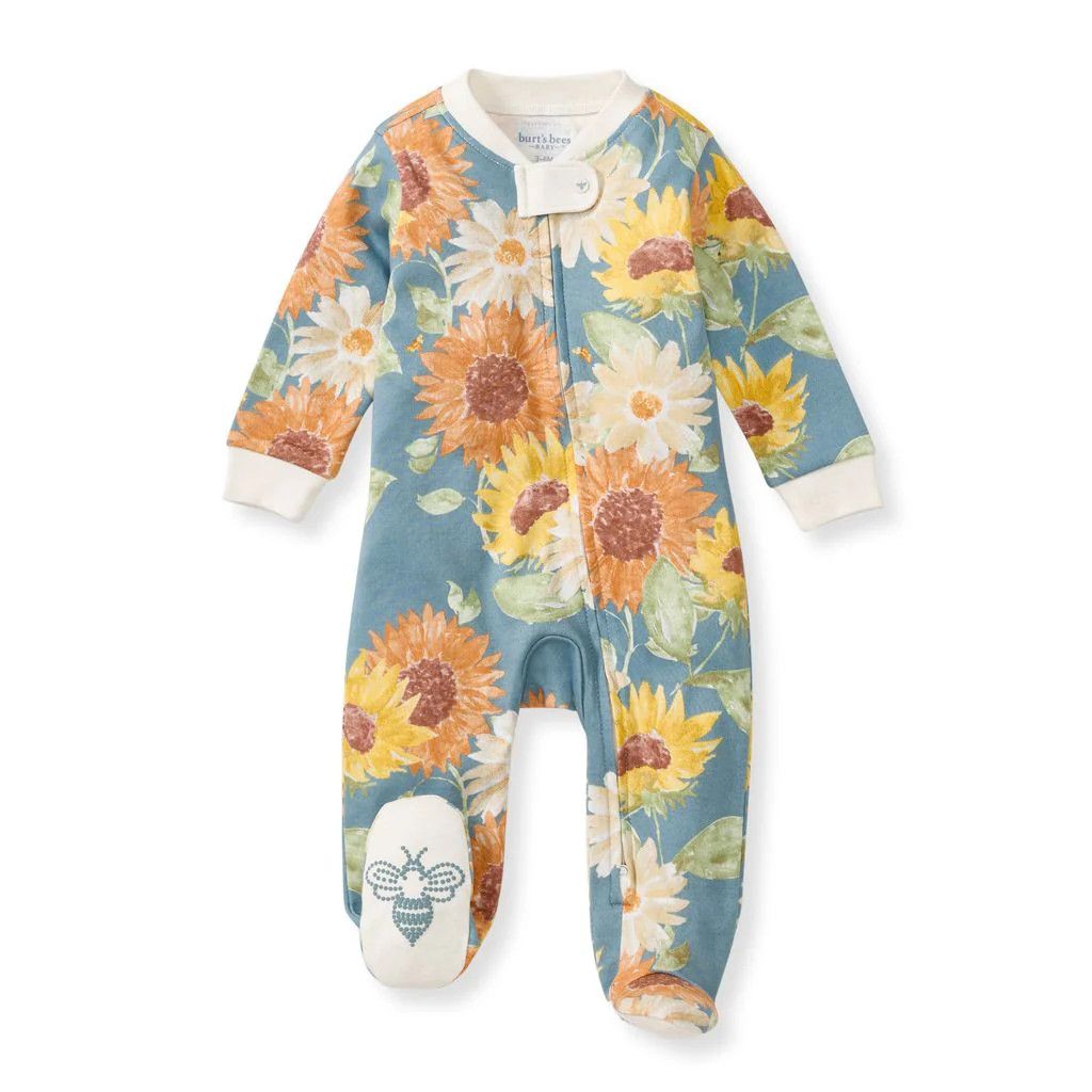 Sunflowers Sleep &amp; Play, Color: Blue, Size: 3-6 Mon