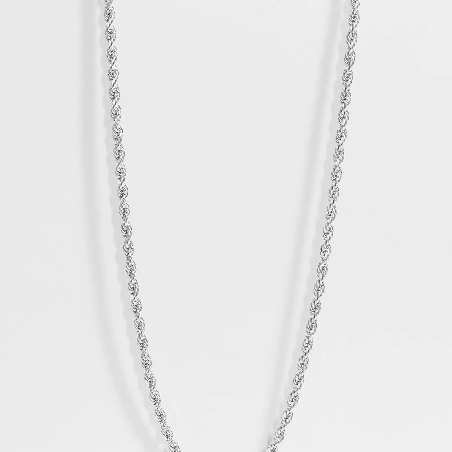 20" Rope Chain NK, Color: Stainless Steel, Size: 05mm
