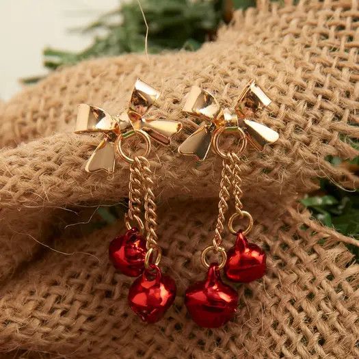 Xbow Drop Earrings, Color: Gold, Size: O/S
