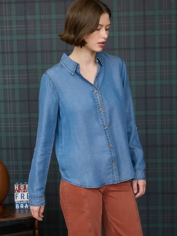 Chambray LS Button Down