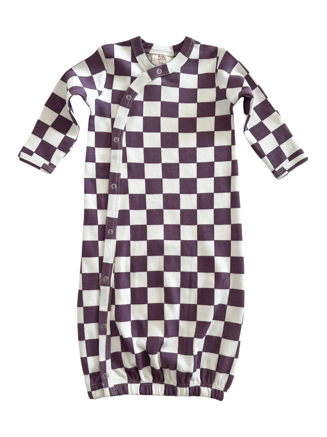 CheckerBoard Gown, Color: Berry, Size: O/S
