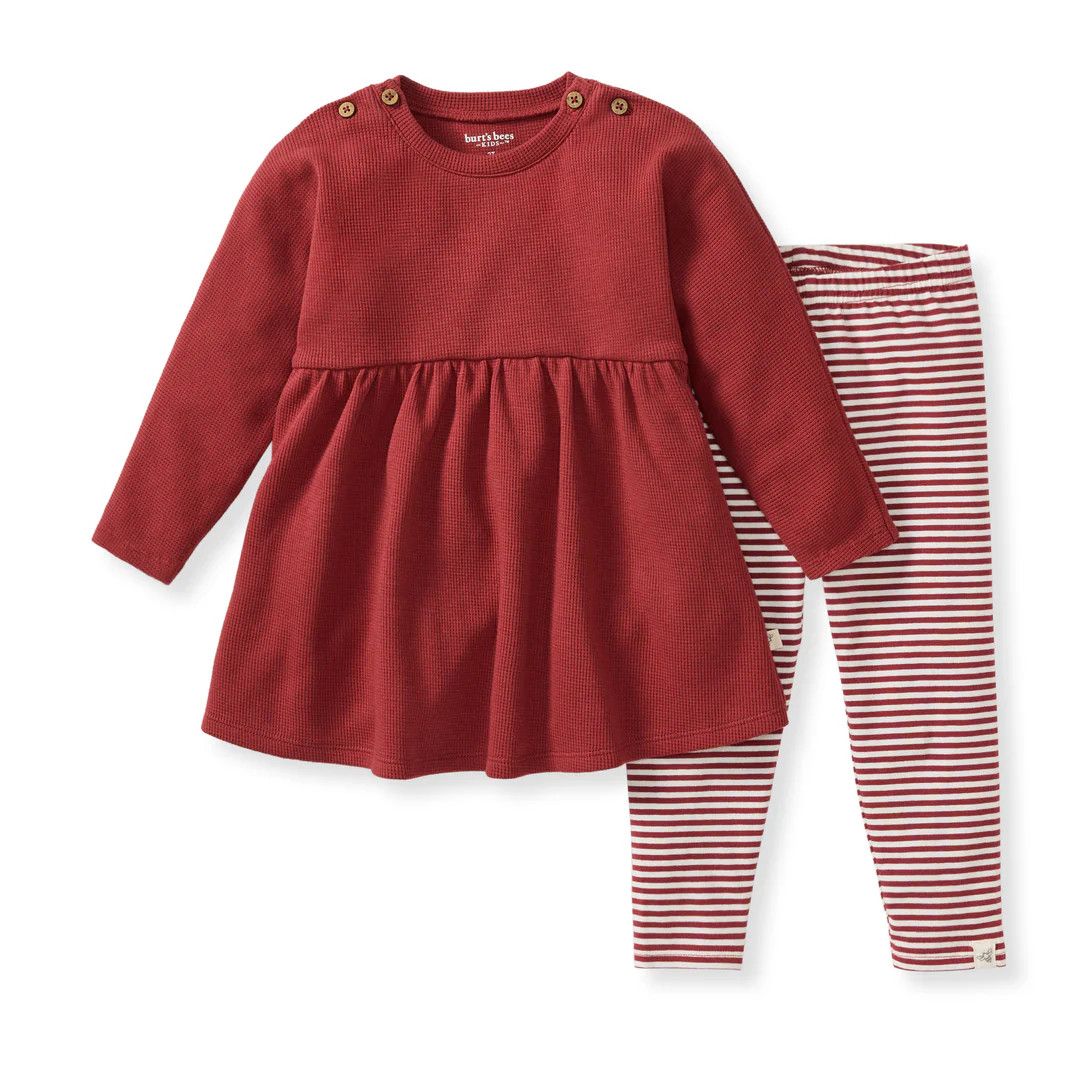 Thermal Tunic &amp; Pant, Color: Brick, Size: 18M
