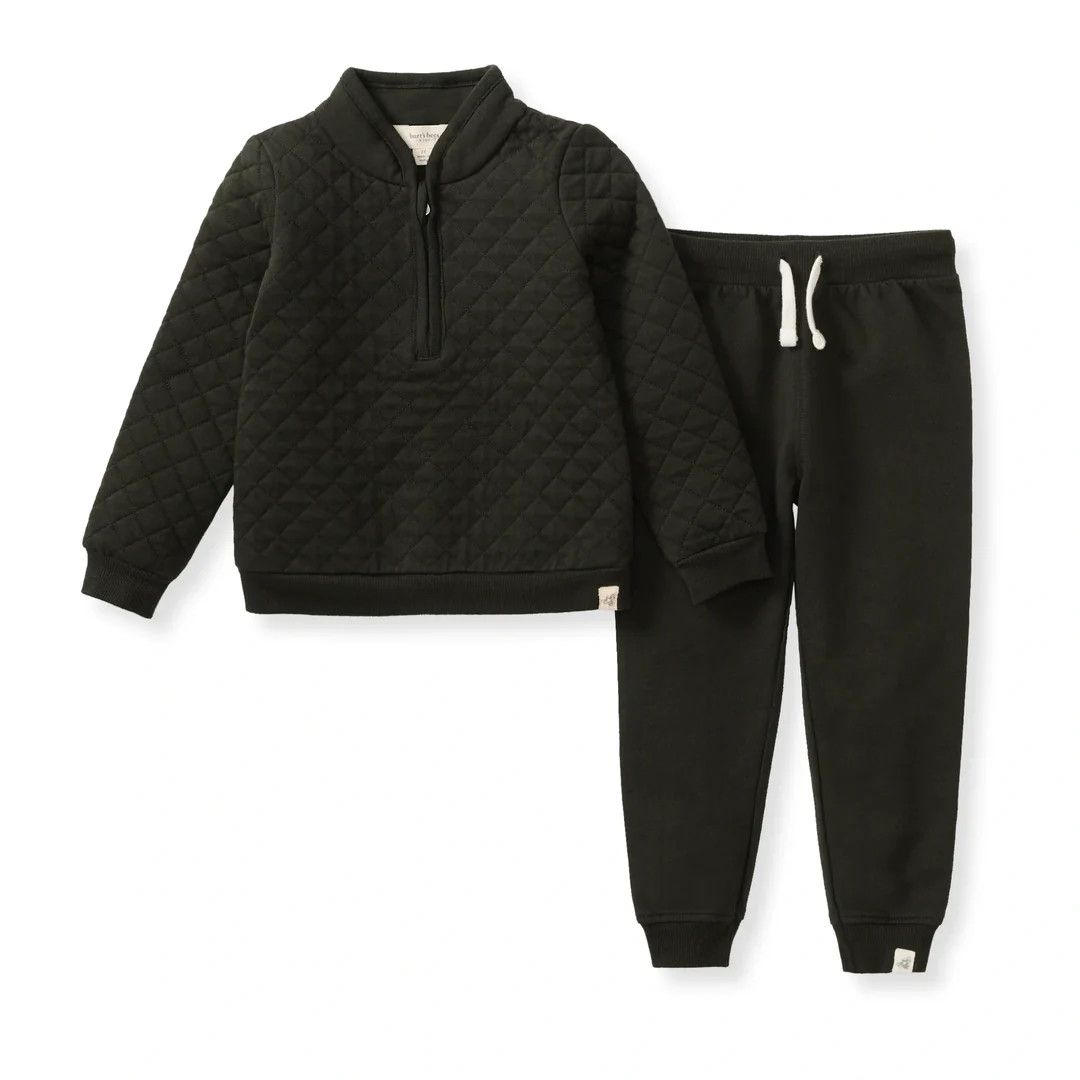 Quilted Top &amp; Pant, Color: Shadow, Size: 18M
