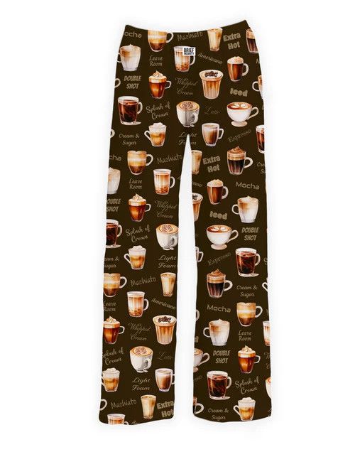 Espresso Lounge Pants, Color: Brown, Size: Sm