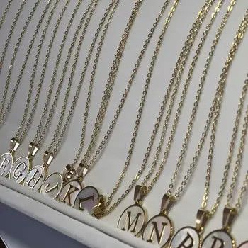Initial Necklace, Color: Silver, Size: O/S