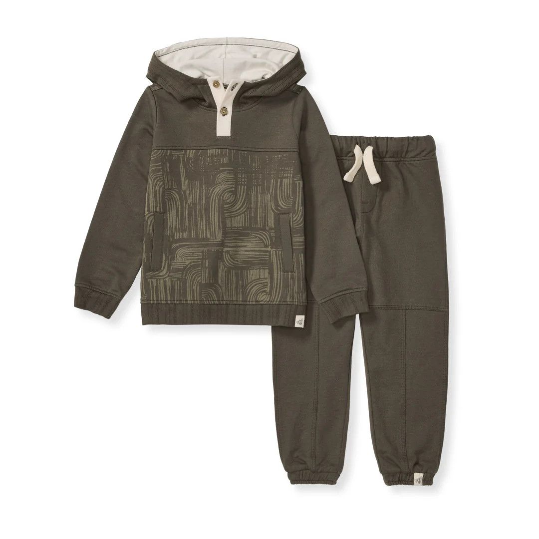 Abstract Waterfalls Set, Color: Camp, Size: 18 Months
