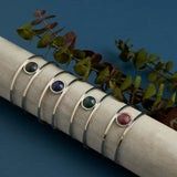Stone Silver Cuff BR, Color: Silver, Size: O/S