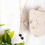 2 Bead Pendant, Color: Glass, Size: O/S