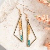 Triangle Bead ER, Color: Bold, Size: O/S