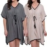 DS Waist Poncho, Color: Asst, Size: O/S