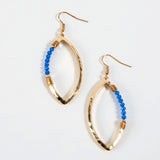 Capri Marquise ER, Color: Beaded, Size: O/S