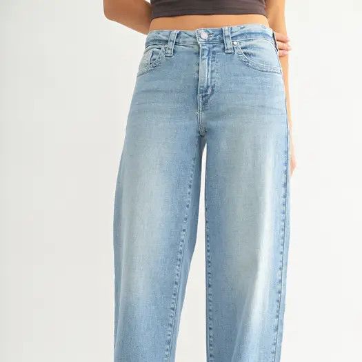 Low Slung Vintage Straight, Color: Denim, Size: 31-12