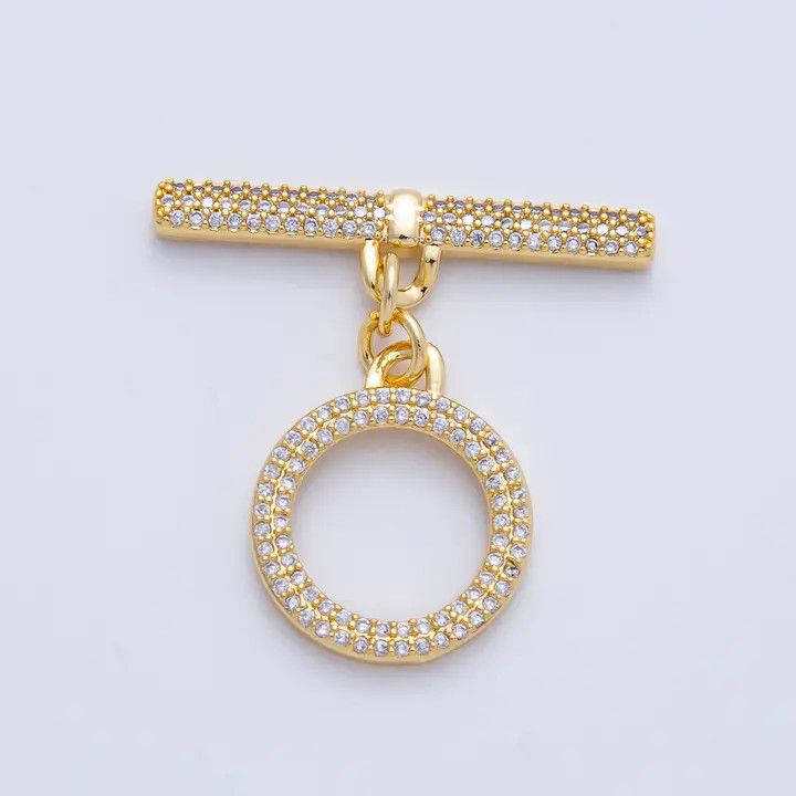 Toggle Clasps, Color: Gold, Size: O/S