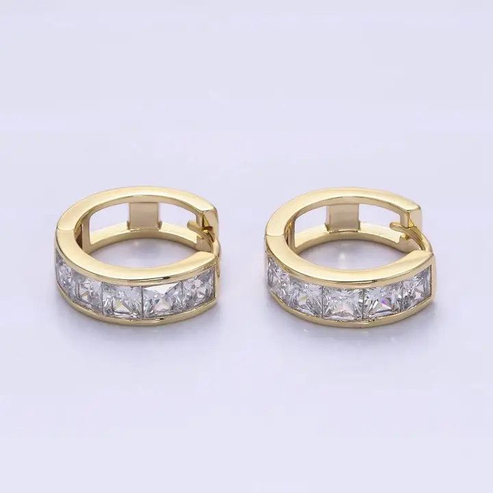 15mm Huggie Hoop, Color: G/S, Size: O/S