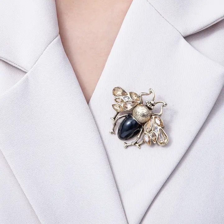 Insect Animal Brooch, Color: Gold, Size: O/S