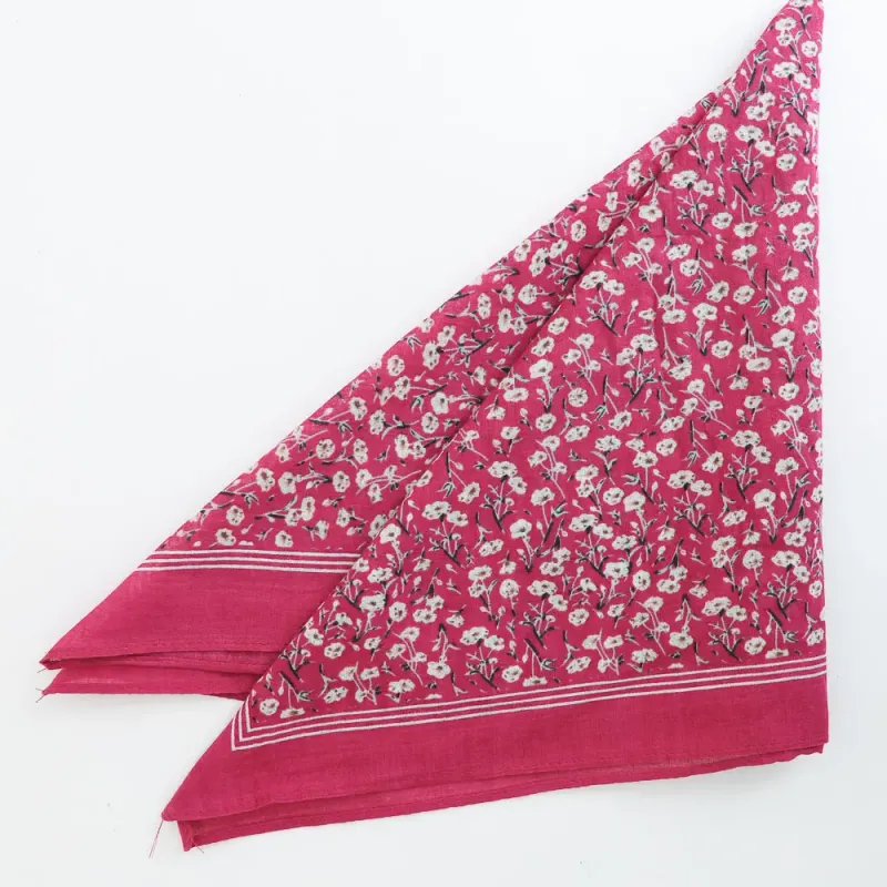 Cotton Floral Bandana