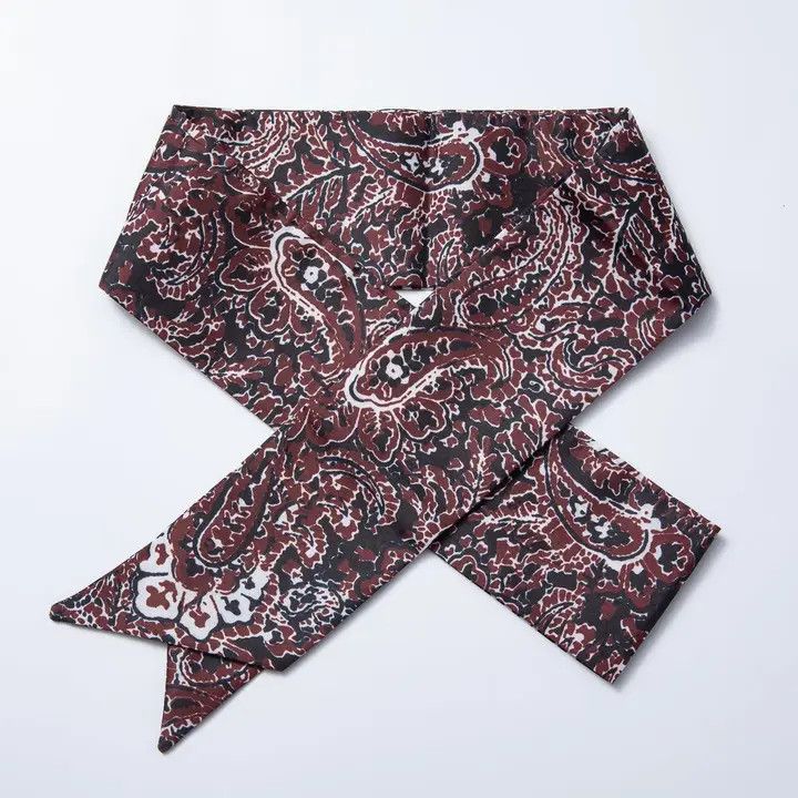 Floral Silk Like Scarf, Color: Multi, Size: O/S